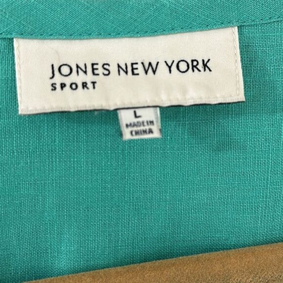 Jones New York Tunic Size Large 100% Linen NWOT - Picture 11 of 11